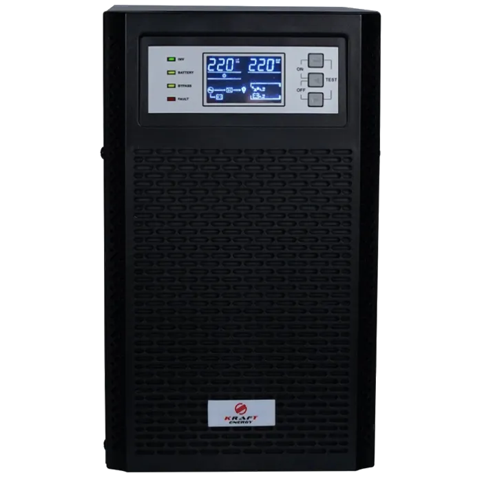 Kraft KRF-T6000VA/6KW(LCD)Ex Pro Online Джерело безперебійного живлення