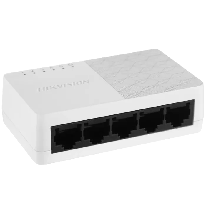 Hikvision DS-3E0505D-O 1000M Комутатор 5 портів некерований