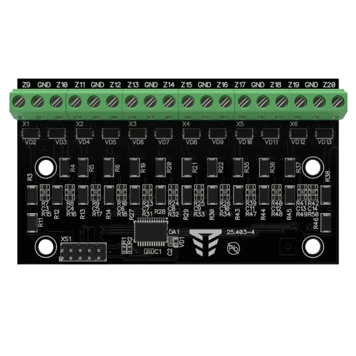 Тірас M-Z(f) Модуль нарощування зон