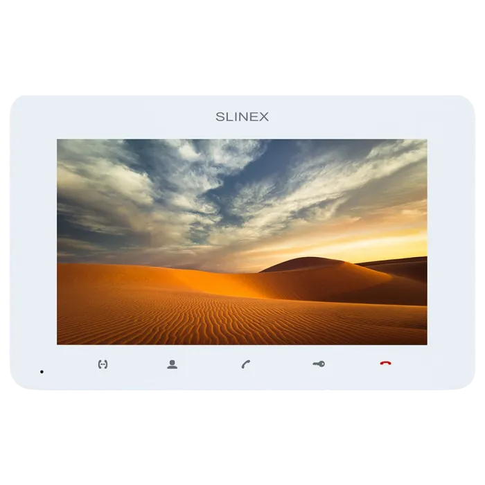 SM-07MHD 7”дюймів (white) Відеодомофон Slinex