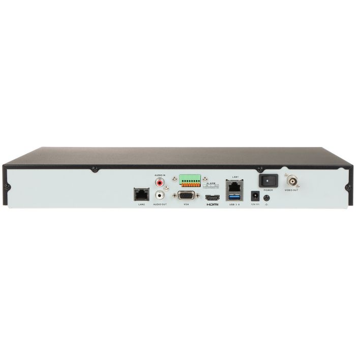 IP-відеореєстратор 16-канальний Hikvision DS-7616NXI-I2/S(E) з розпізнаванням облич для систем відеоспостереження