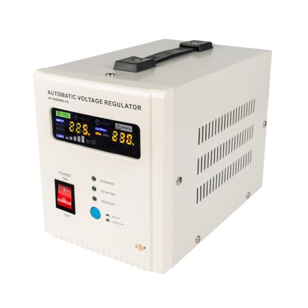 Стабілізатор напруги Logicpower LP-3500RD EU (2100Вт/7 ступ)