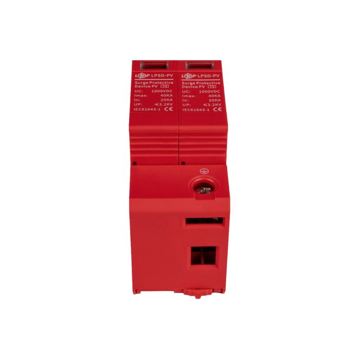 Пристрій захисту від перенапруги 1000V 40kA LogicPower LPSD-PV
