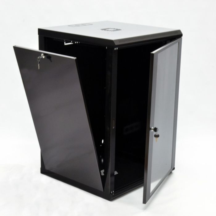 Шафа серверна CMS 18U 600 x 600 x 907 UA-MGSWL186B для мережевого обладнання
