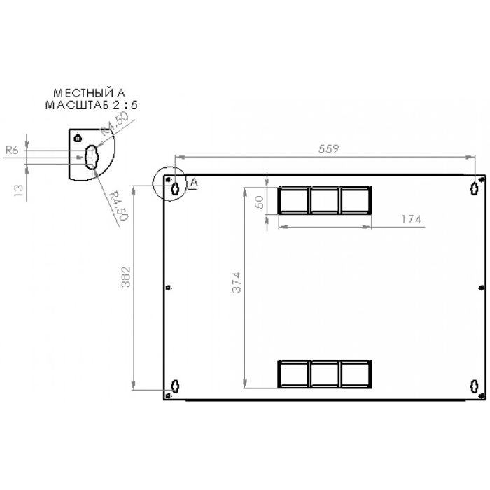 Шафа серверна CMS 9U 600 x 500 x 507 UA-MGSWL95B для мережевого обладнання
