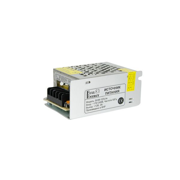 Блок живлення Full Energy BGM-123Lite 12 В / 3 А
