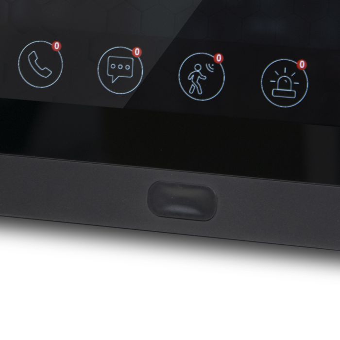 Комплект Wi-Fi відеодомофонa 7" BCOM BD-760FHD/T Black з підтримкою Tuya Smart + BT-400FHD Black