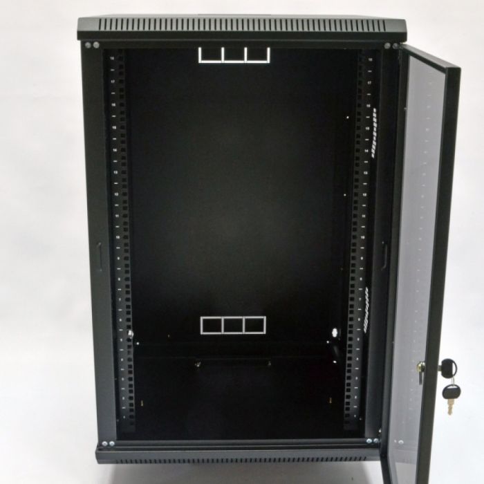 Шафа серверна CMS 18U 600 х 600 х 907 UA-MGSWA186B для мережевого обладнання