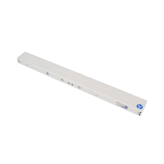Електромагнітний замок для двостулкових дверей Yli Electronic YM-280ND(LED)-DS зі світловою індикацією, датчиком стану замка і дверей для системи контролю доступу