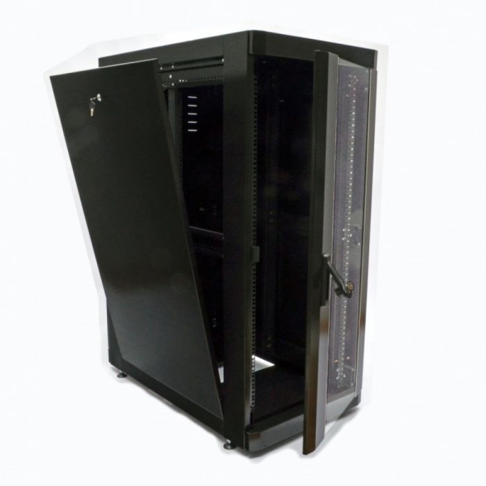 Шафа серверна CMS 33U 610 х 1055 UA-MGSE33610MB посилена для мережевого обладнання