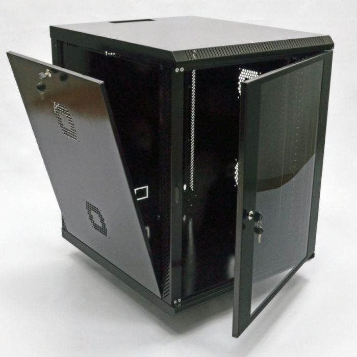 Шафа серверна CMS 15U 600 х 700 х 773 UA-MGSWA157B для мережевого обладнання