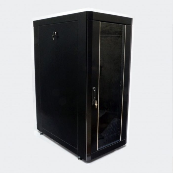 Шафа серверна CMS 33U 610 х 1055 UA-MGSE33610MB посилена для мережевого обладнання