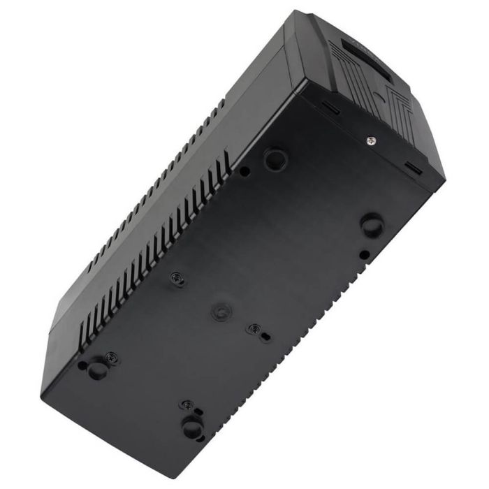 Джерело безперебійного живлення Vinga VPC-600PU 600ВА / 360 Вт з LCD-дисплеєм з USB у пластиковому корпусі