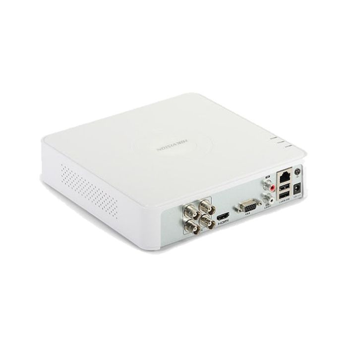 HD-TVI відеореєстратор 4-канальний Hikvision iDS-7104HQHI-M1/S(E) з підтримкою відеоаналітики для системи відеоспостереження