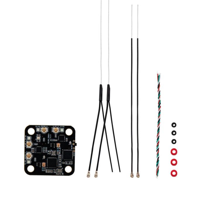 Приймач RadioMaster DBR4 Xross Gemini ExpressLRS Dual Band 2.4GHz/900MHz