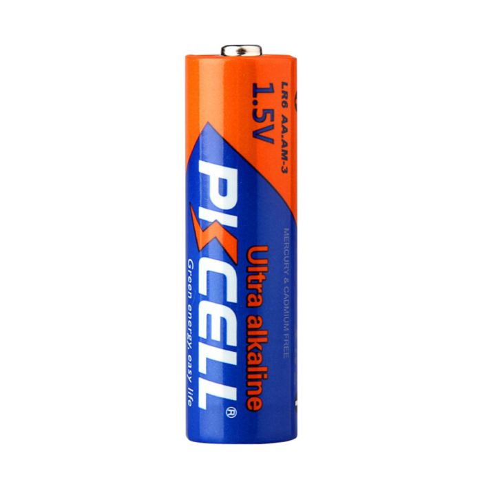 Комплект з 20 батарейок PKCELL Ultra Alkaline AA LR6 1.5V по 4шт./плівка