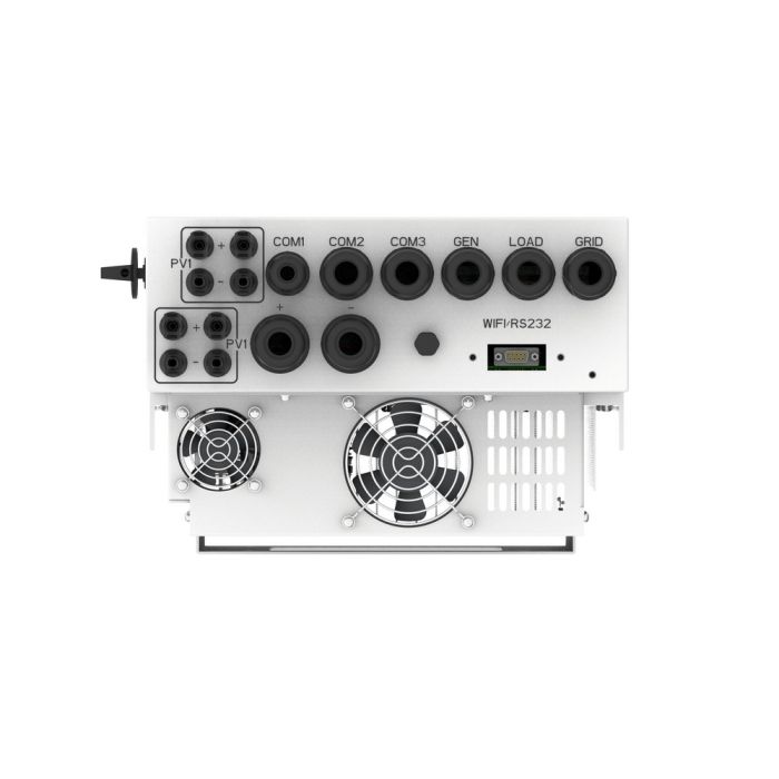 Інвертор Deye SUN-08K-SG05LP1-EU WiFi (8 kW, 1 фаза, 2 MPPT, LV) гібридний однофазний чиста синусоїда