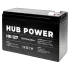 Hub Power НЕ-127 7А•г 12В Свинцево-кислотна акумуляторна батарея