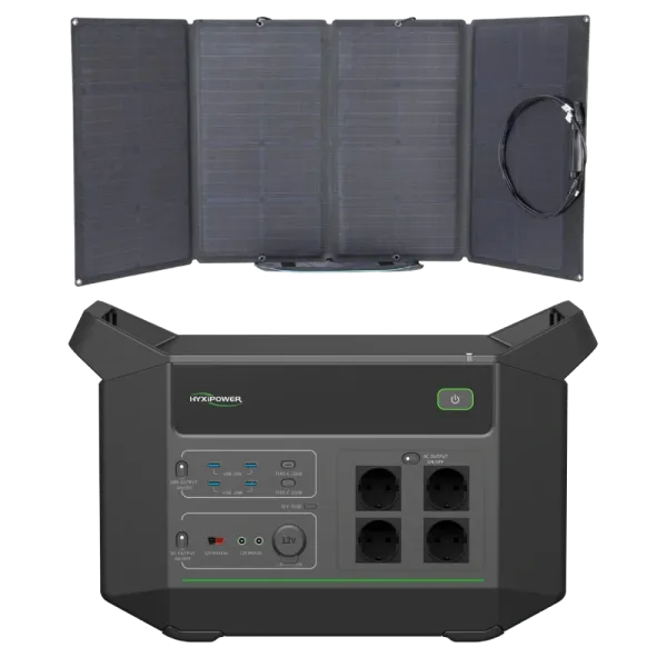HYXiPower HYX-EA2500 + EcoFlow 160W Система автономного живлення однофазна