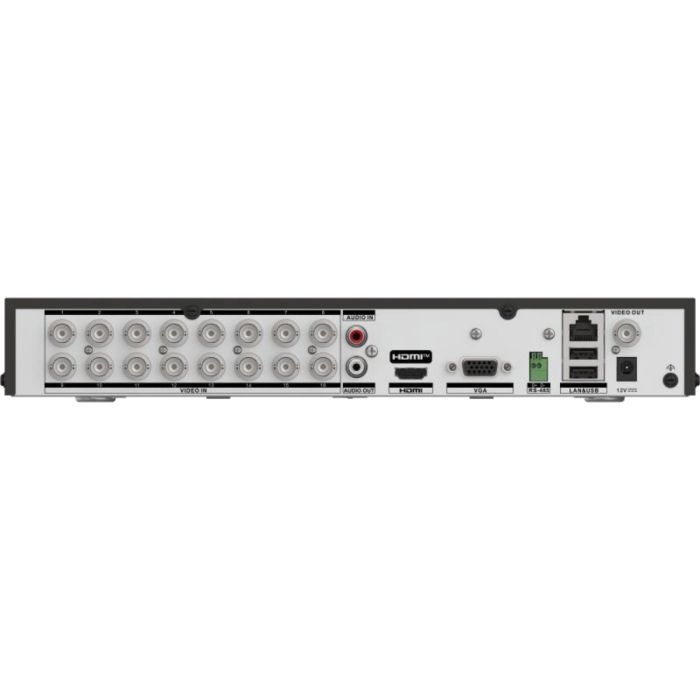 HD-TVI відеореєстратор 16-канальний Hikvision iDS-7216HQHI-M1/XT з аналітикою виявлення руху, перетину лінії та вторгнення