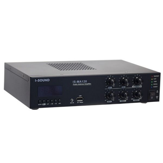 Настільний мікшуючий підсилювач  I-Sound IS-MA120 V2