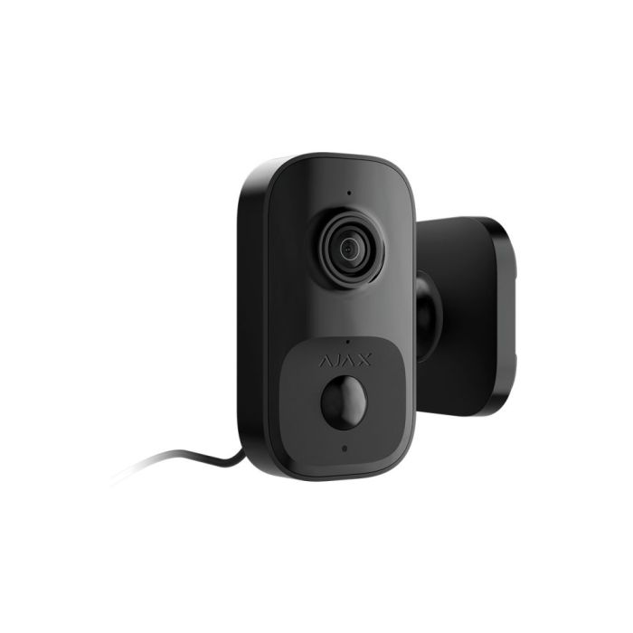 Wi-Fi камера відеоспостереження Ajax IndoorCam black з ІЧ датчиком руху та вбудованим ШІ