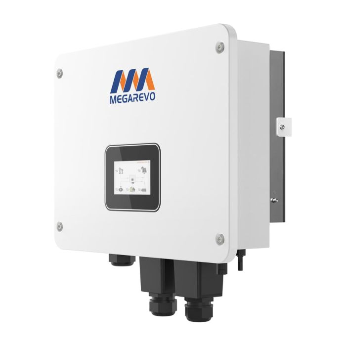 Комплект резервного живлення 5kW 5.12kWh: гібридний інвертор для сонячних панелей Megarevo 05KL1D і акумуляторна батарея 51.2V 100Ah Sako SK-51.2V100Ah Li-Sun series