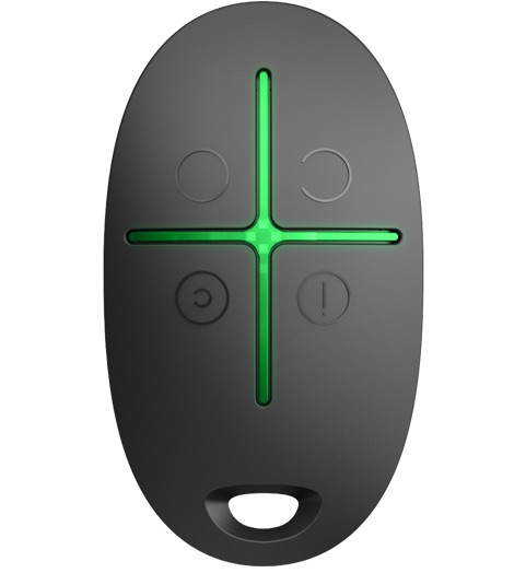 Пластиковий корпус DummyBox Ajax SpaceControl Black (DummyBox 23)