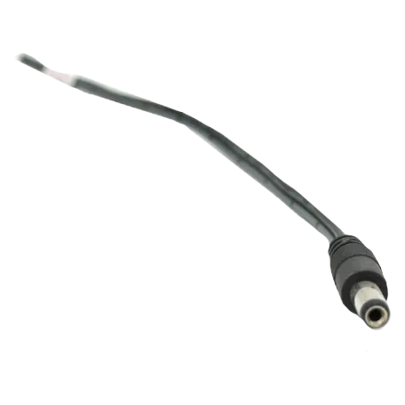 DC-M (D 5,5x2,5мм) 25см black Роз'єм живлення - кабель