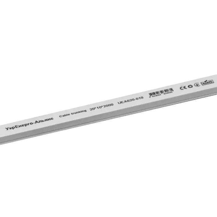 20х10 мм 2м із подвійним замком Кабельний канал