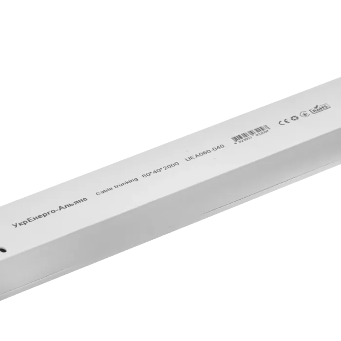 60х40 мм 2м із подвійним замком Кабельний канал