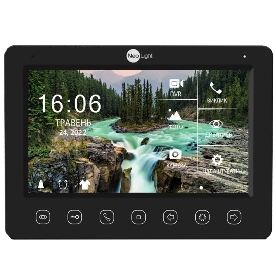 NeoLight KAPPA+ HD WF Black Видеодомофон