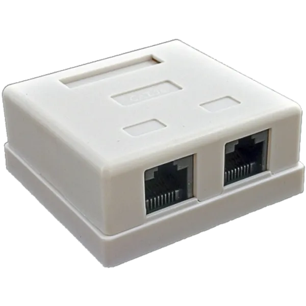 Kingda 2хRJ45 UTP Розетка