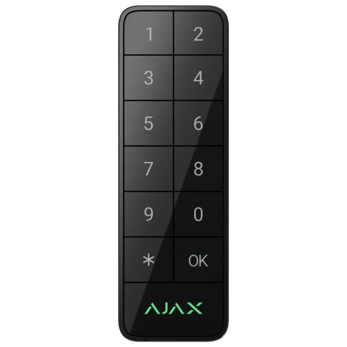 Ajax Superior Keypad Outdoor Fibra black Дротова клавіатура