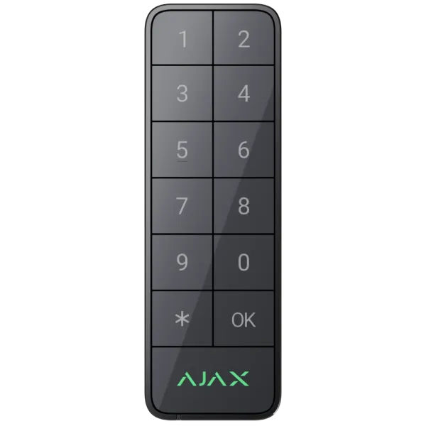 Ajax Superior Keypad Outdoor Fibra graphite Дротова клавіатура