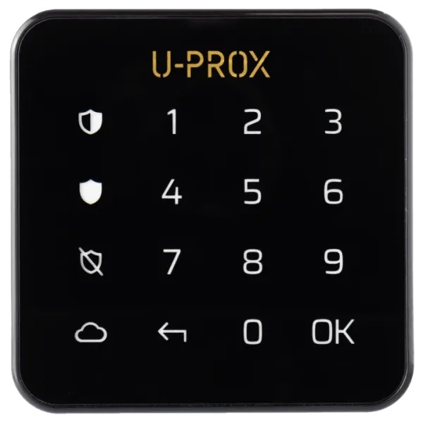 U-Prox Keypad G1 Black Бездротова сенсорна клавіатура для однієї групи