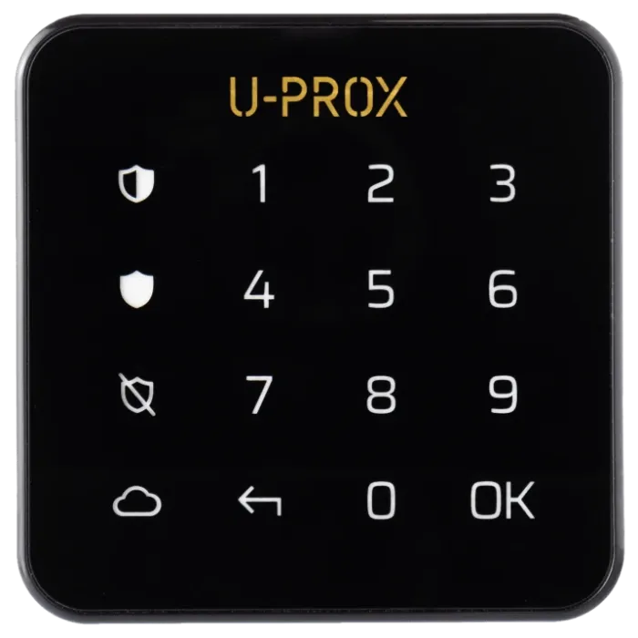 U-Prox Keypad G1 Black Бездротова сенсорна клавіатура для однієї групи