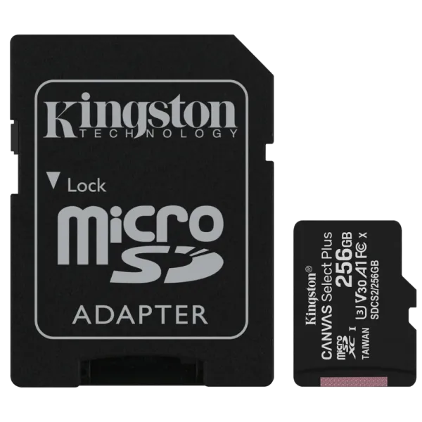 Kingston 256Гб Карта пам’яті microSDXC