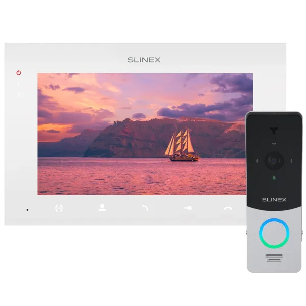 Slinex ML-20HD(Black)+SQ-07MTHD(White) Комплект відеодомофону
