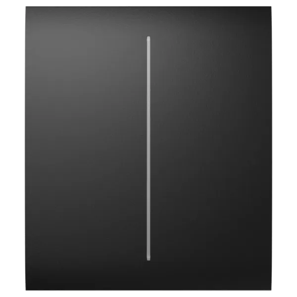 Ajax CenterButton (2-gang) black Кнопка центральна для двоклавішного вимикача