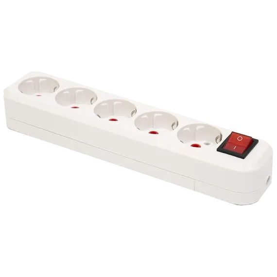 UEA колодка 5 гнізд з заземленням