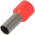 E0,75-08 червоний (100шт) Наконечник втулковий з ізоляцією