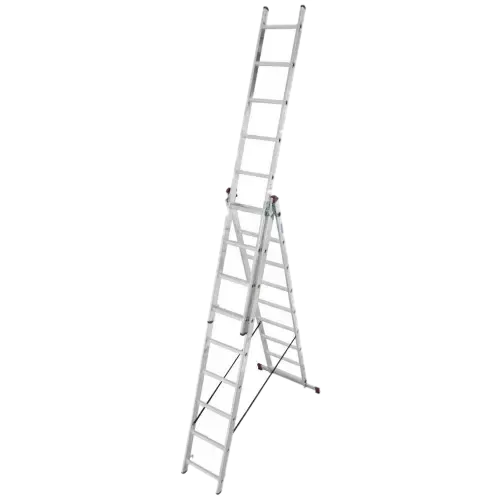 KRAUSE Corda Універсальна 3-секційна драбина 3х9 сх