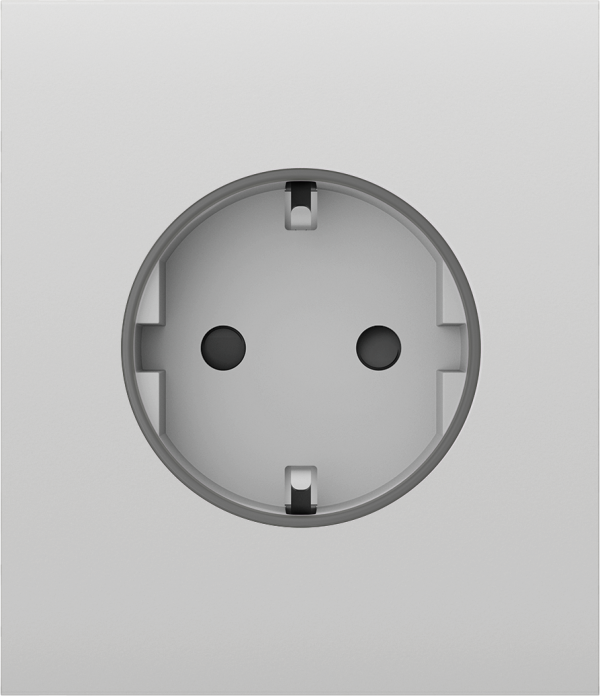 Центральна панель для вбудованої розетки Ajax СenterCover (basic) White