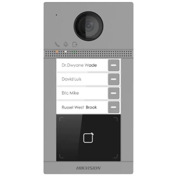 DS-KV8413-WME1(C)/Flush/Europe BV Виклична панель з Wi-Fi