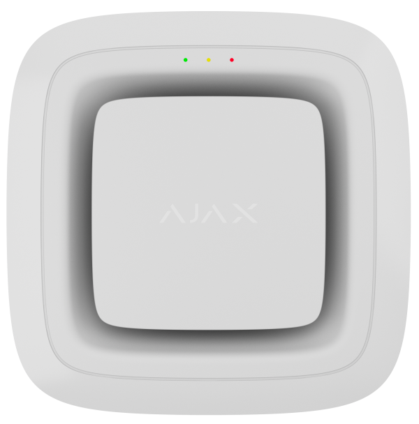 Бездротовий адресний пожежний оповіщувач звуковий Ajax EN54 FireProtect (Sounder) Jeweller White (118602.278.WH1)