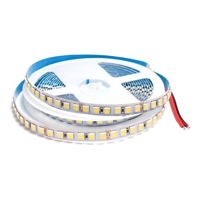 Світлодіодна стрічка Lightwell 5050 120LED 24V 3000k 10mm White 5 метрів