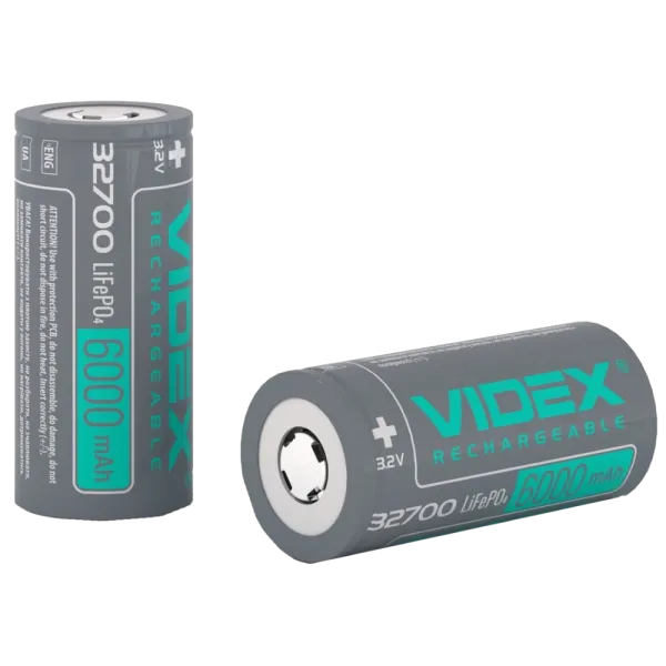 Videx LiFePO4 32700 6000mAh Аккумулятор