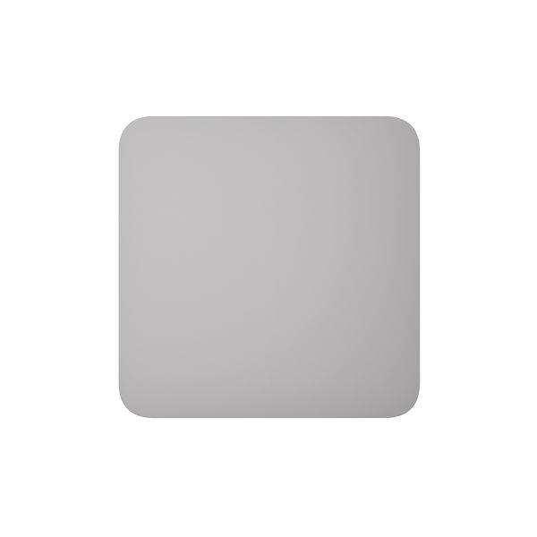 Кнопка для одноклавішного чи прохідного вимикача Ajax SoloButton (1-gang / 2-way) Fog