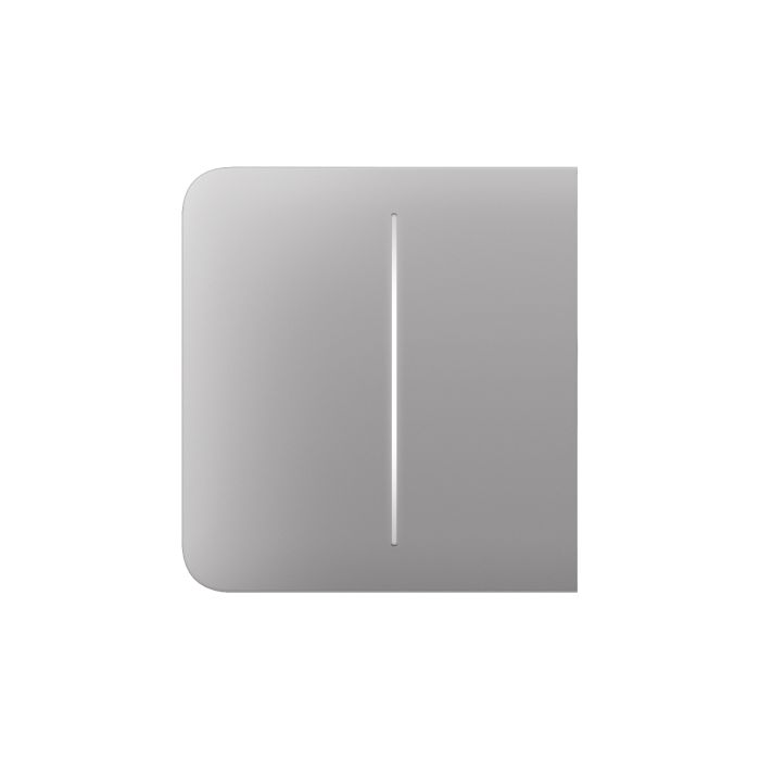 Бічна кнопка для двоклавішного вимикача Ajax SideButton (2-gang) Fog